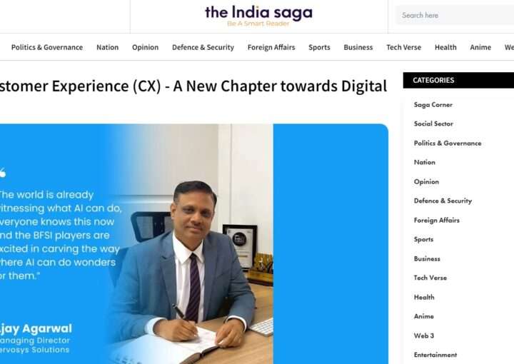 Harnessing AI for Customer Experience (CX) – A New Chapter towards Digital BFSI