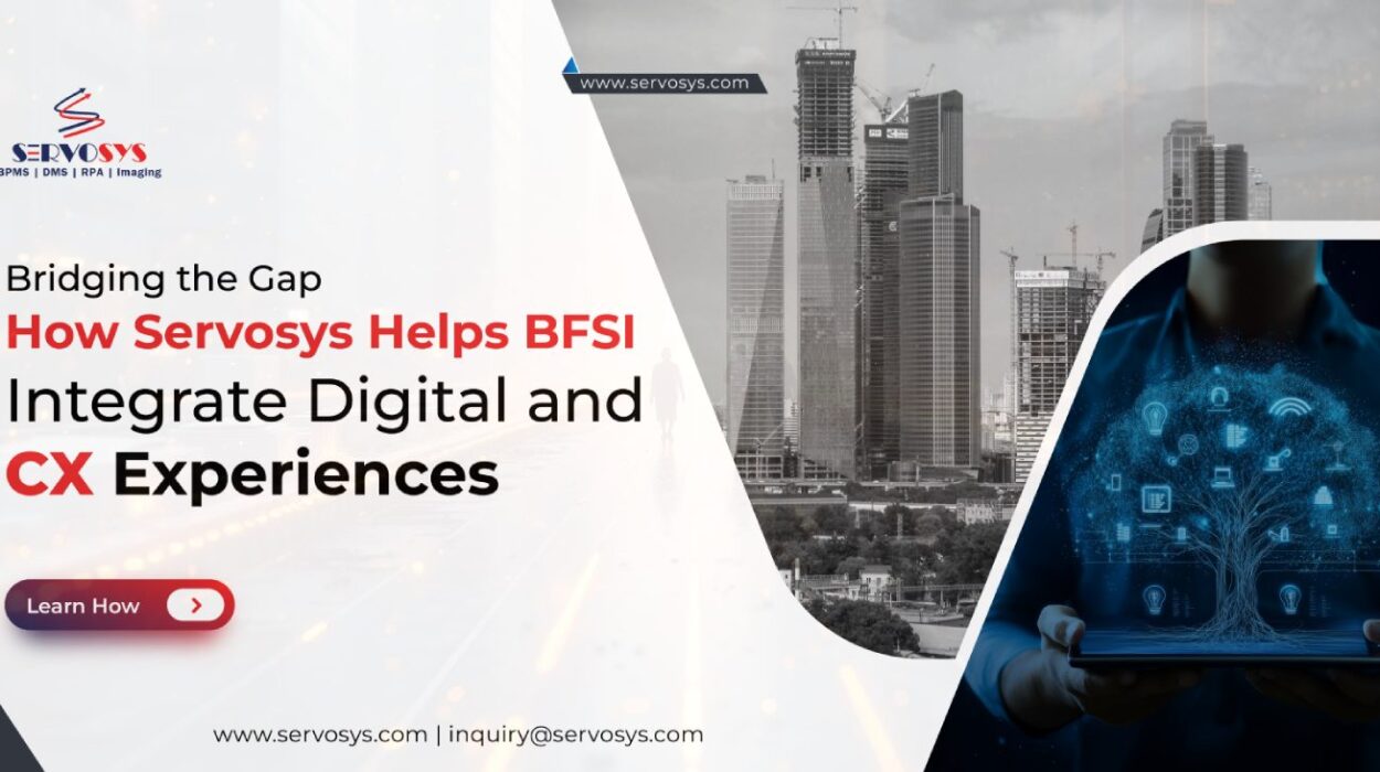 Servosys Empowering BFSI with Digital Transformation and CX Integration
