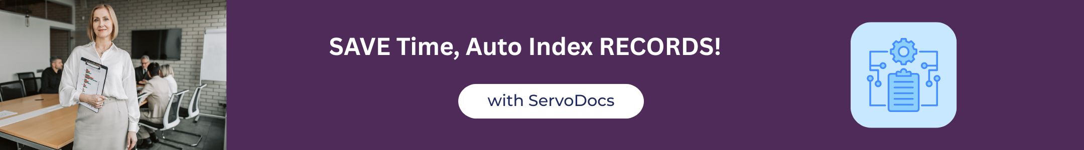 ServoDocs dms indexing feature slim banner
