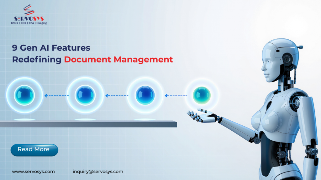 Gen AI powered DMS ServoDocs