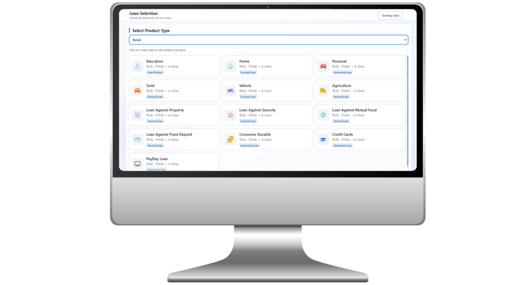 Loan origination system for digital lending