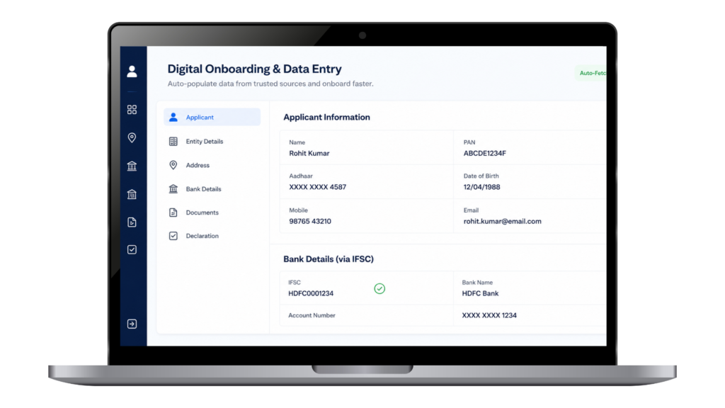 SME Lending software